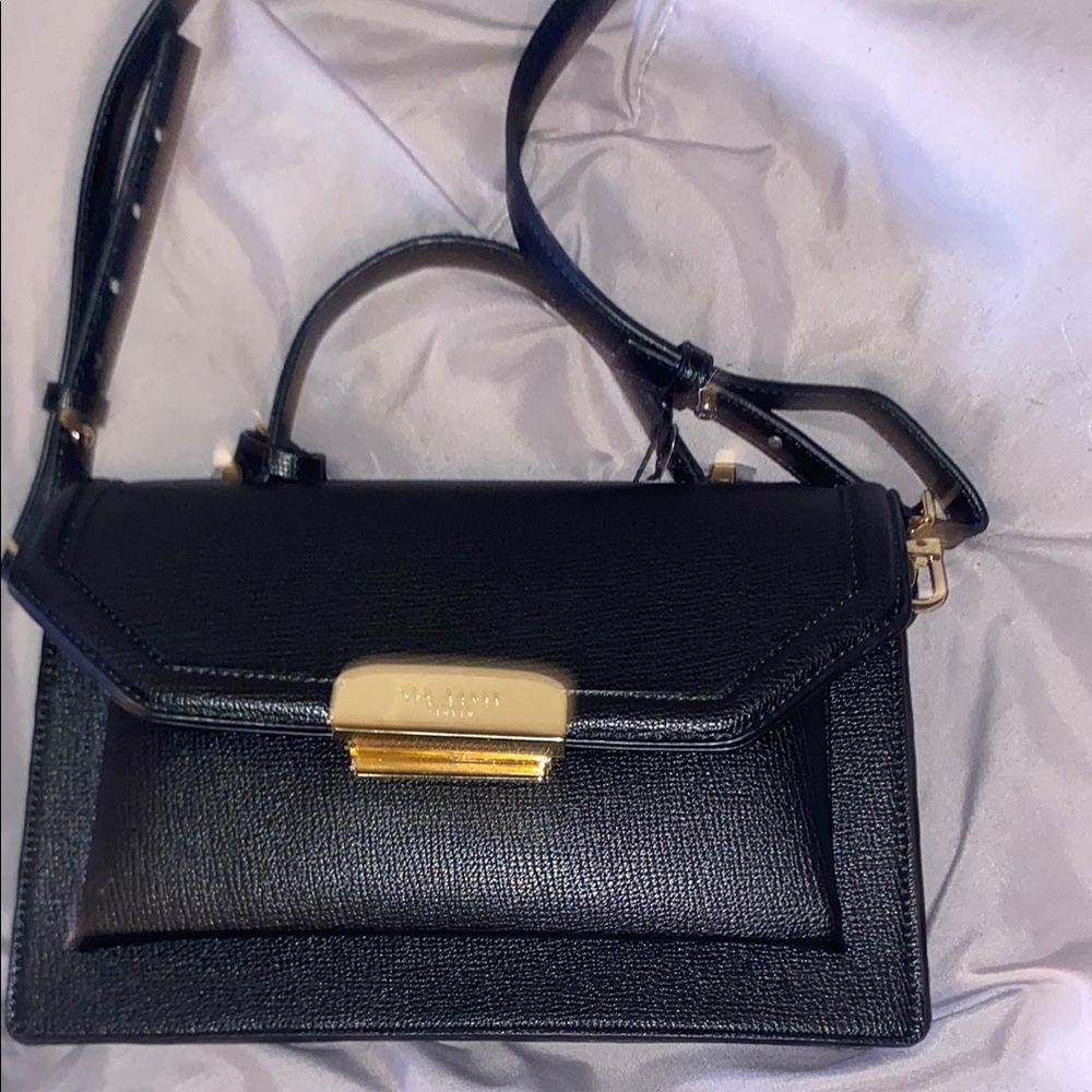 Black Leather Handbag